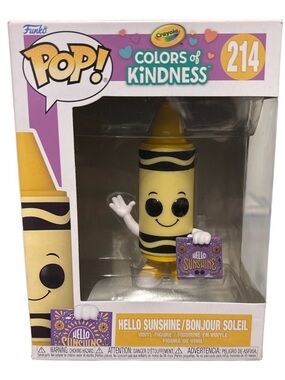 Funko Pop! Crayola Yellow Hello Sunshine